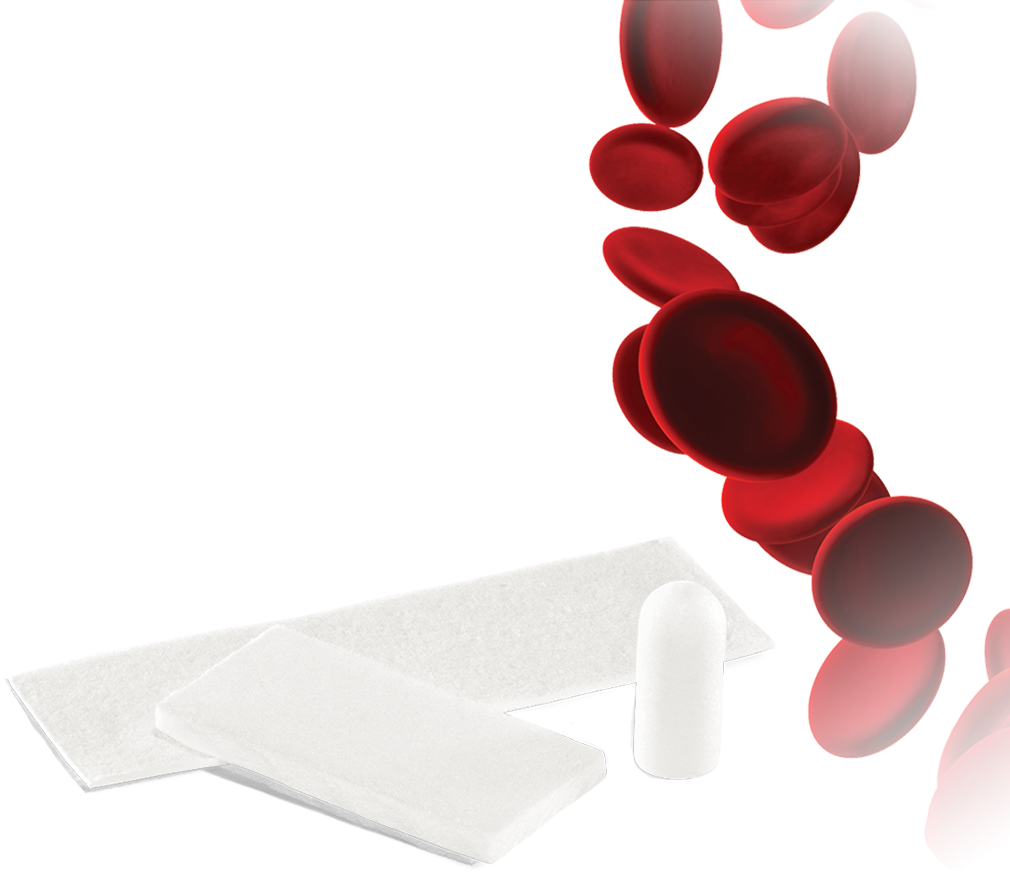 Absorbable Collagen Matrices In Three Convenient Shapes