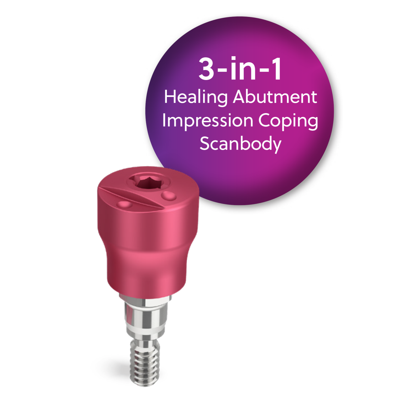 Encode® Emergence Healing Abutments ZimVie Digital Solutions