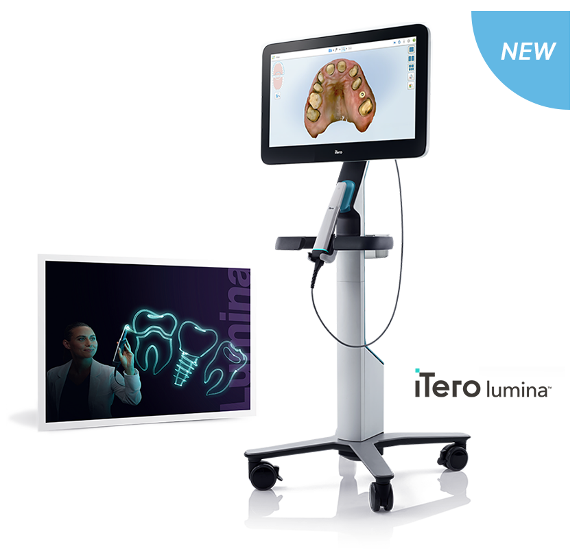 The new iTero Lumina™ scanner helps you deliver on restorative outcomes with the wave of a wand.