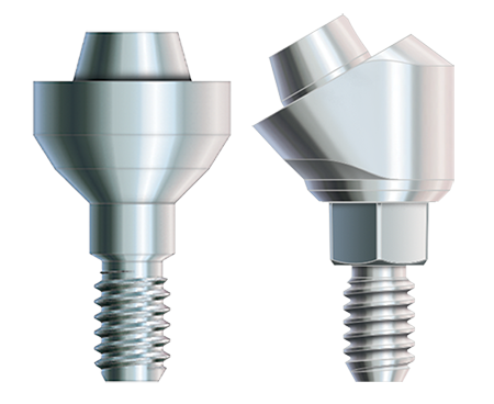 ZimVie Dental Restorative Products TSV Tapered Angled Low Profile Abutments