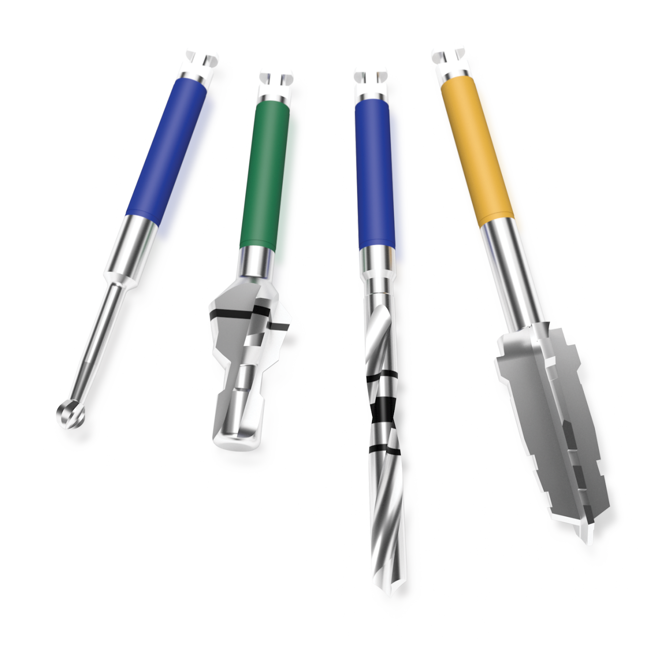 Single Patient Drills for Certain and External Hex Connections