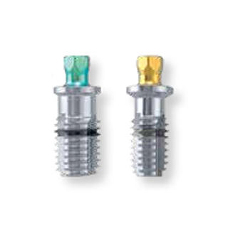 A set of ZimVie Dense Bone Taps, included in the T3 Short Implant surgical kit to prepare the bone for implant placement. The image shows two taps, designed for 5.0 mm and 6.0 mm diameter implants, which are used to engage and thread into dense bone, ensuring optimal stability for the T3 Short Implants. The taps have the same design as existing taps but are shorter to accommodate the specific dimensions of the T3 Short Implant system.